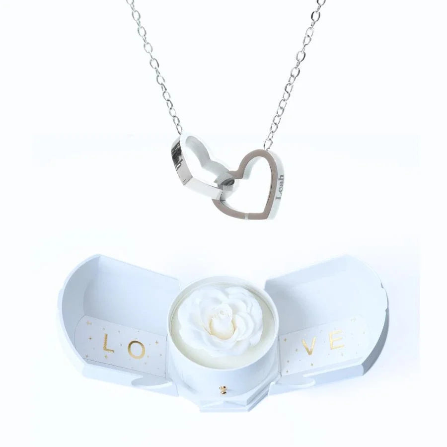 Eternal Harmony & Personalized Necklace