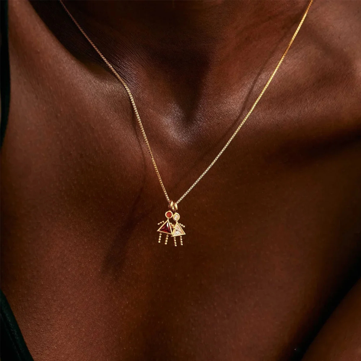 Mom's Little Ones — Birthstone Necklace