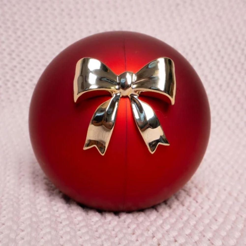 Spherical Rose Box – With Engraved Double Heart Necklace