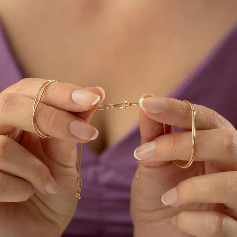 Partner Knot Necklace — A Bond Nothing Can Break