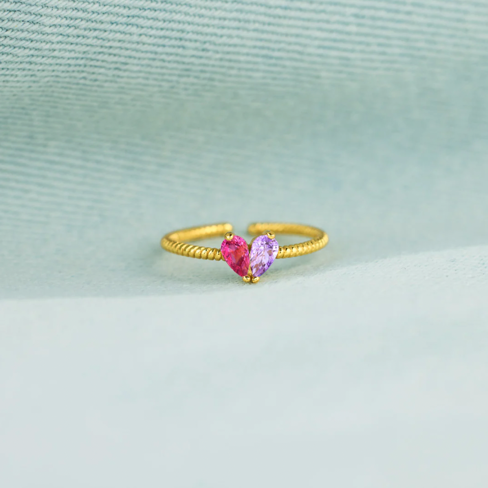 Two Birthstones. One Heart. A Bond That Never Breaks.