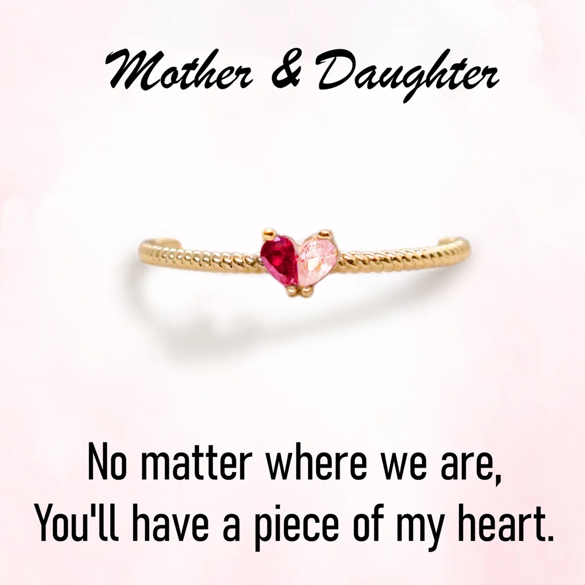 Two Birthstones. One Heart. A Bond That Never Breaks.