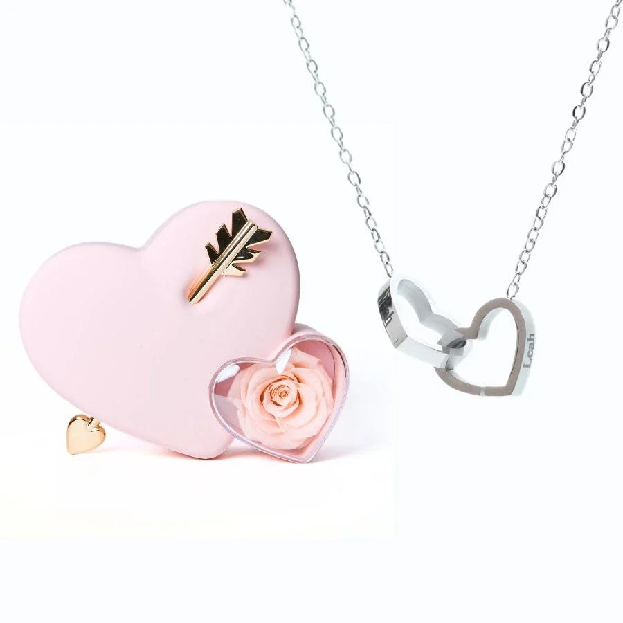 Eternal Love & Personalized Necklace
