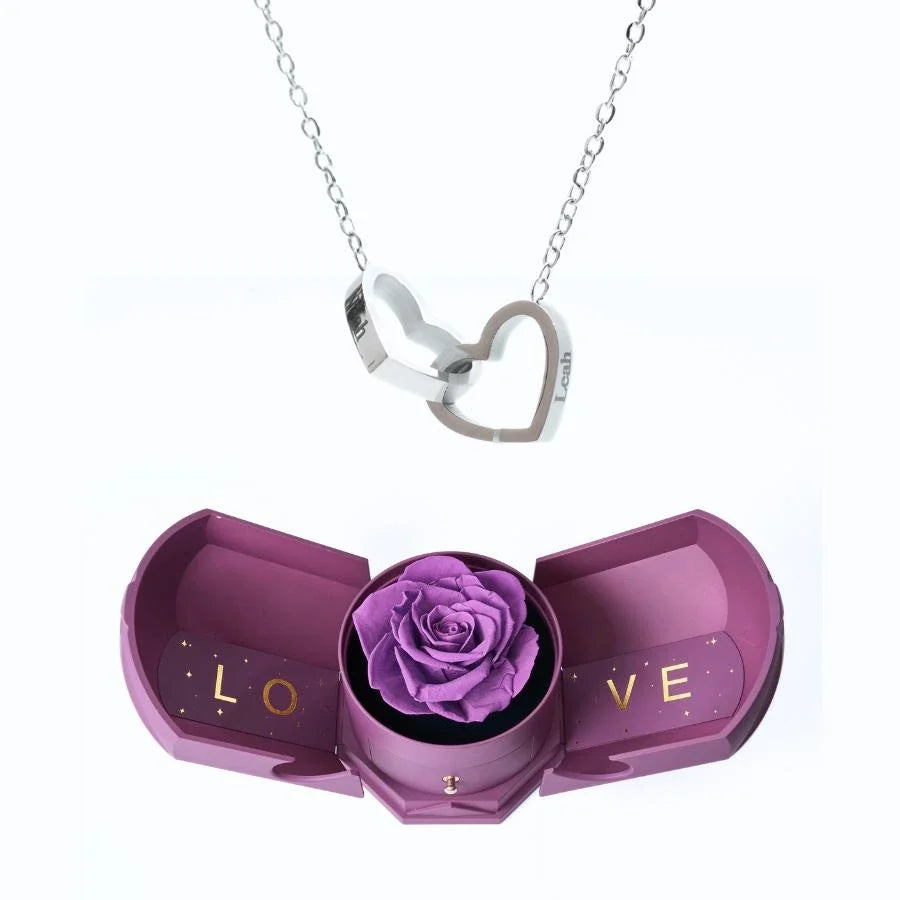Eternal Harmony & Personalized Necklace