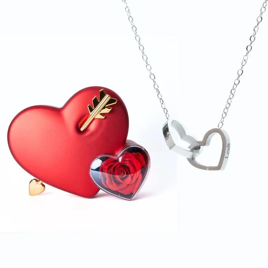 Eternal Love & Personalized Necklace
