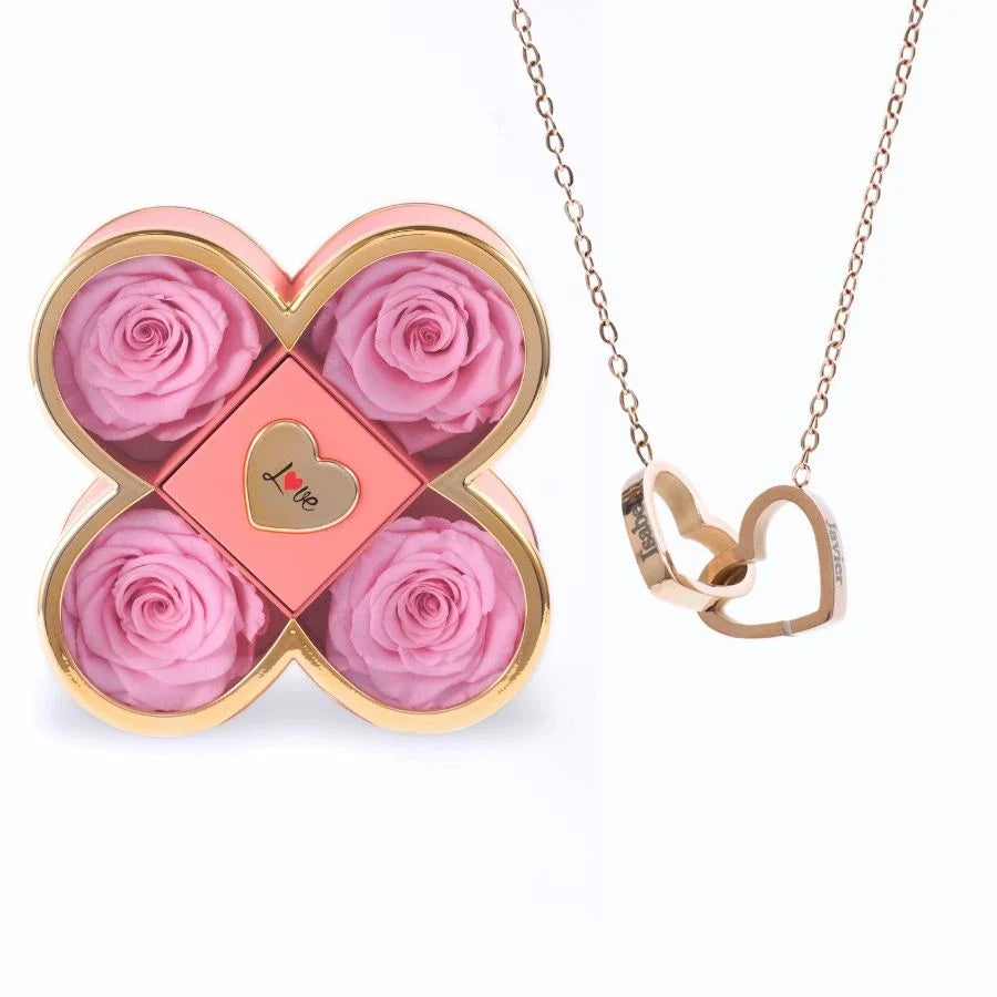 Eternal Luck Box & Personalized Necklace