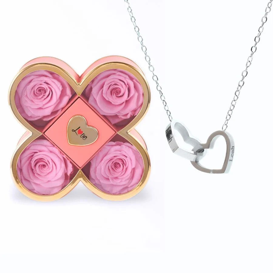 Eternal Luck Box & Personalized Necklace
