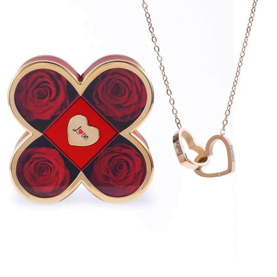 Eternal Luck Box & Personalized Necklace