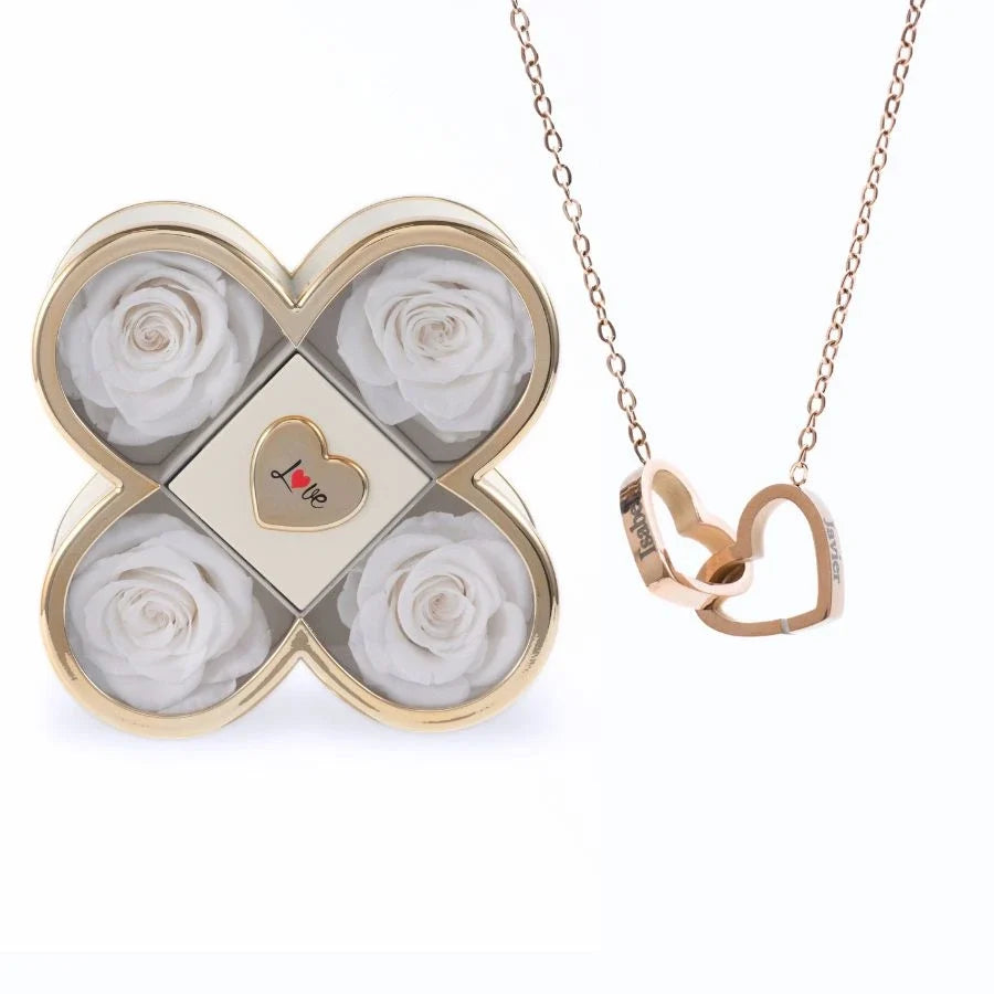 Eternal Luck Box & Personalized Necklace