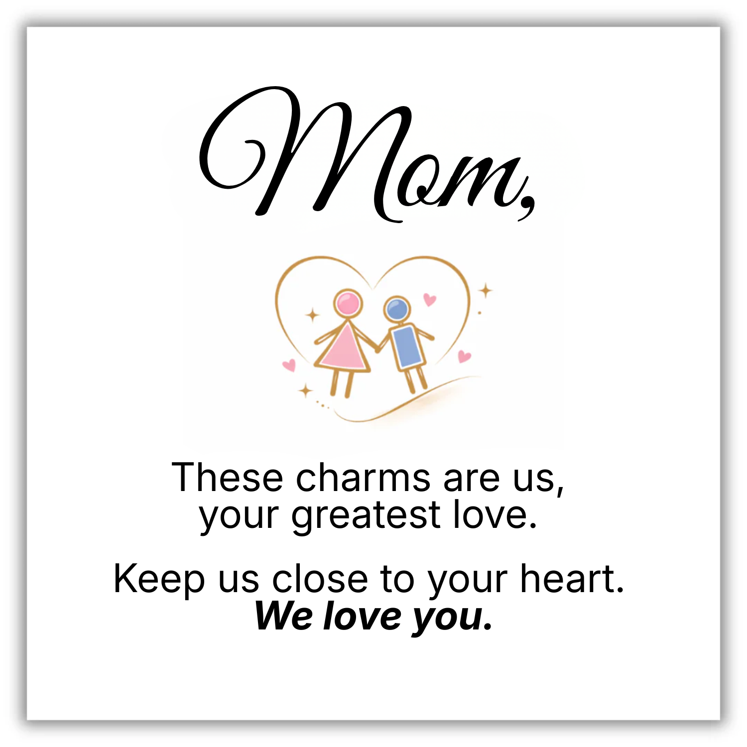Mom's Little Ones — Birthstone Necklace